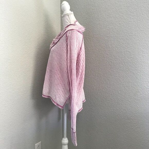 Free People Womens Pink Crop Sweater Size Small - Picture 4 of 8